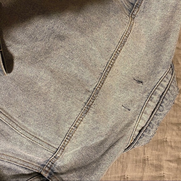 Vigoss Cotton Distressed Jean Jacket - Picture 13 of 13